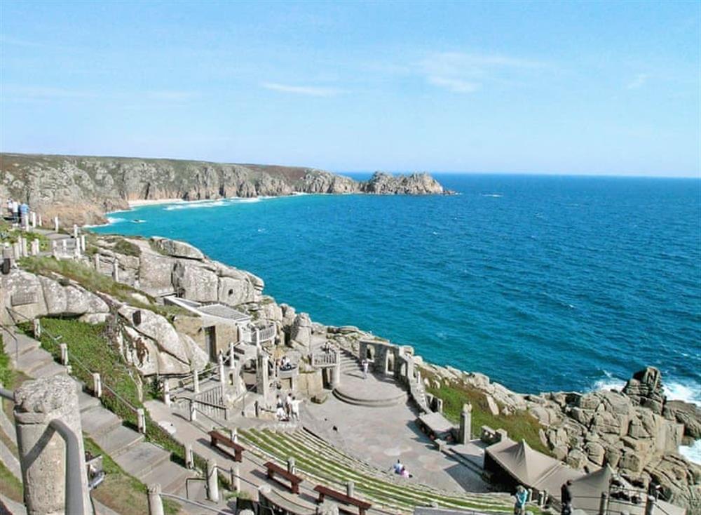 Minack Theatre at Penny Farthing in Trewellard, near Penzance, Cornwall