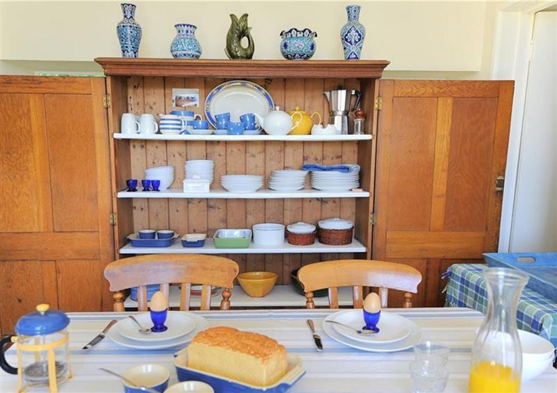 Kitchen at Penny Plot Cottage, Lyme Regis