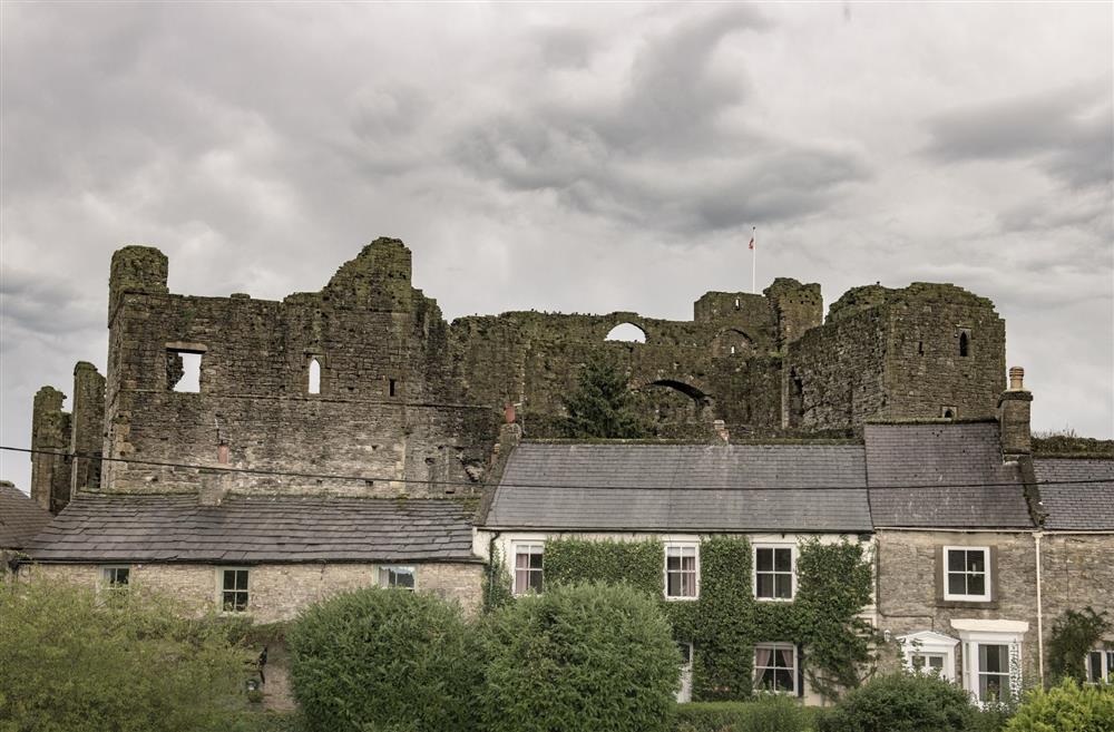 Views of Middleham Castle from the cottage at Penny Pot Cottage, Middleham, North Yorkshire