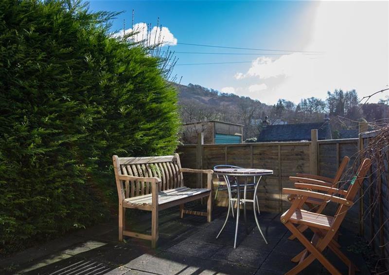 Enjoy the garden at Penny Red Cottage, Ambleside