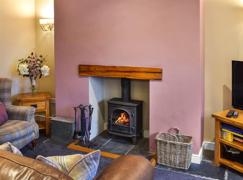 Living area at Penny Rigg Cottage in Coniston, Cumbria