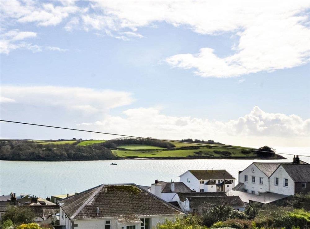 View from the property at Pennygillam in St Mawes, Cornwall