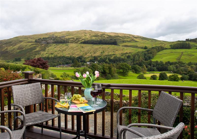 Enjoy the garden at Pennys Cottage, Troutbeck