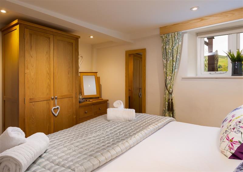 One of the bedrooms at Pennys Cottage, Troutbeck