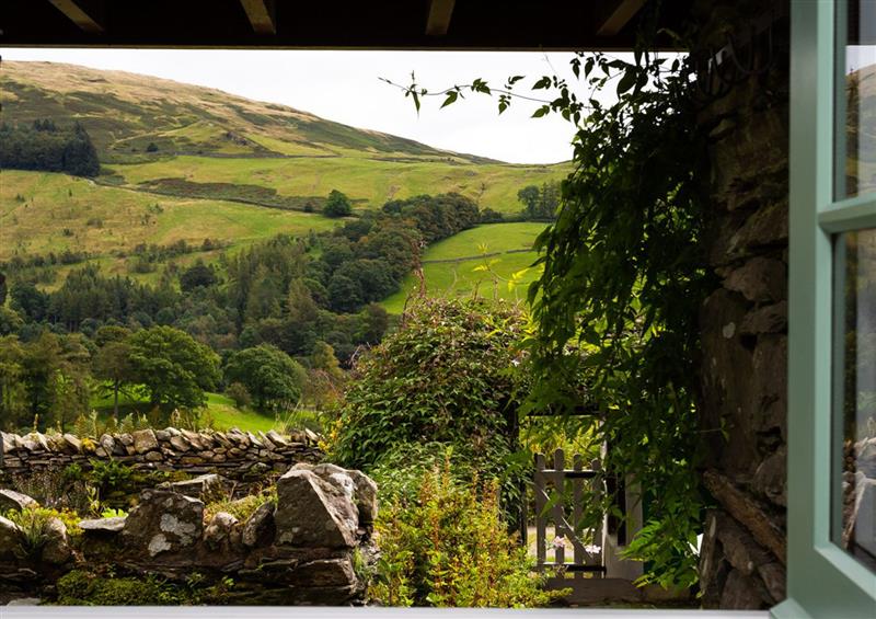 The setting at Pennys Cottage, Troutbeck