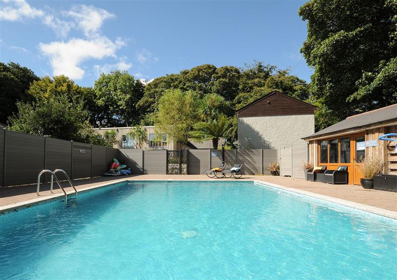 There is a swimming pool at Penpoll, Penryn near Mawnan Smith