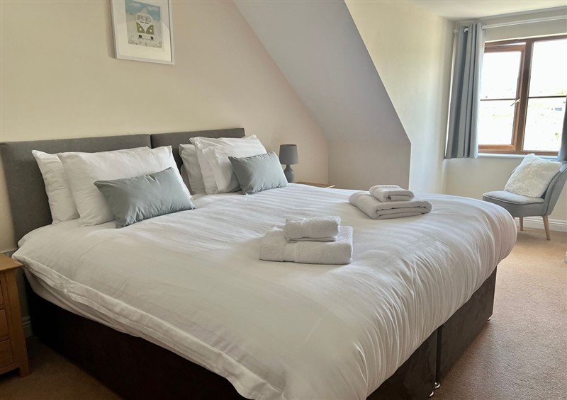 One of the 4 bedrooms at Penpraze, Portreath