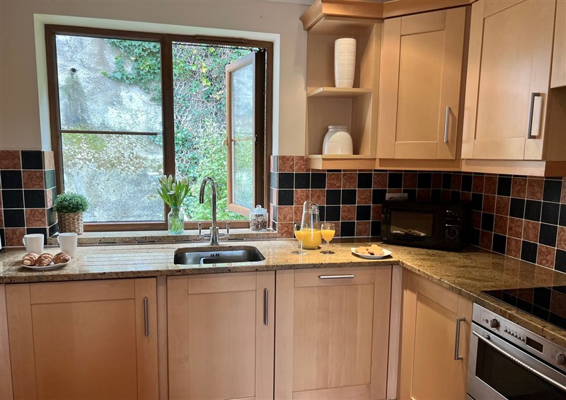 This is the kitchen at Penpraze, Portreath