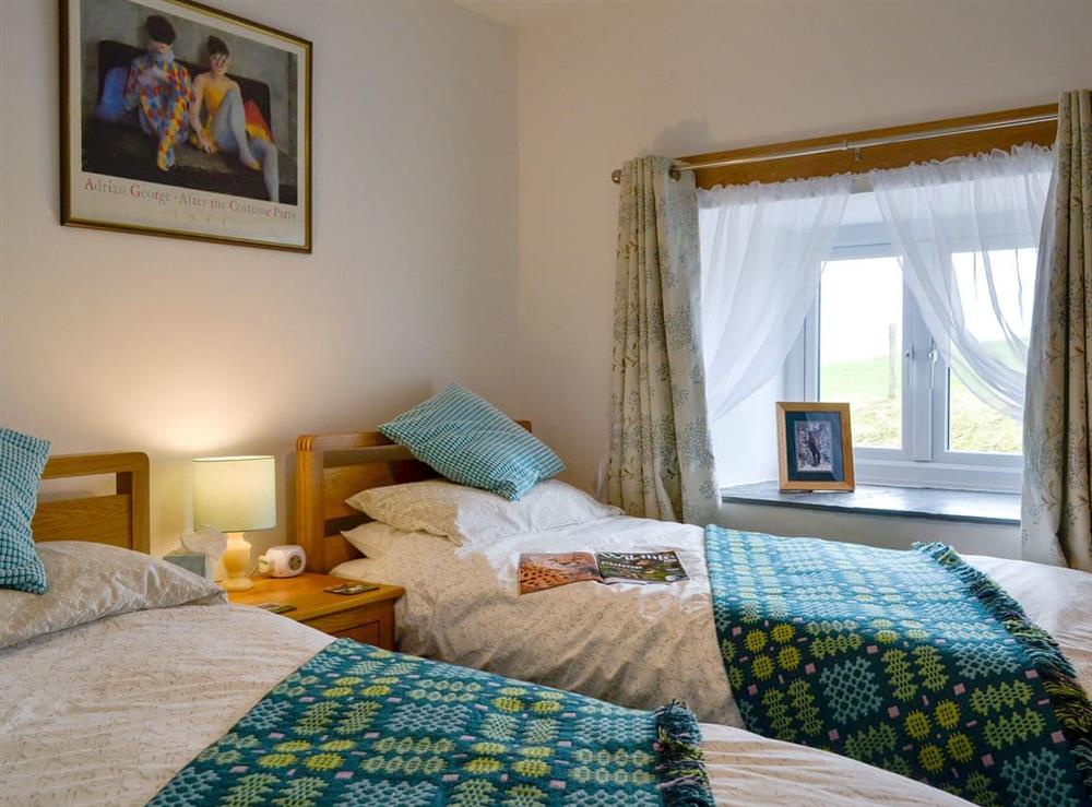 Comfortable twin bedroom at Penrallt in Rhydlydan, near Betws-Y-Coed, Conway, Gwynedd
