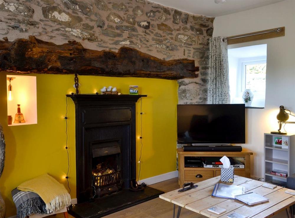 Cosy living room at Penrallt in Rhydlydan, near Betws-Y-Coed, Conway, Gwynedd