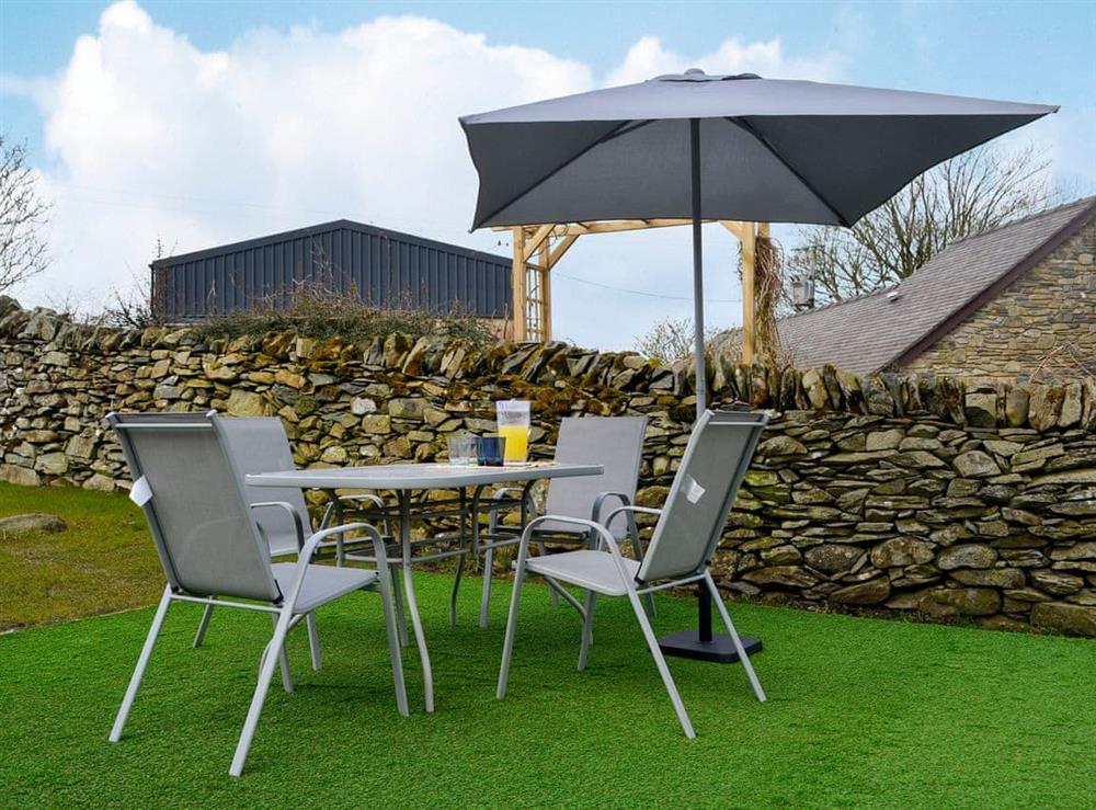 Lawned, enclosed garden with patio and garden furniture (photo 2) at Penrallt in Rhydlydan, near Betws-Y-Coed, Conway, Gwynedd