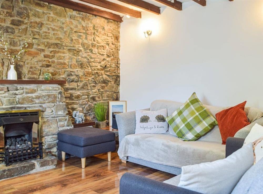Living area at Penrhiw Cottage in Kilgetty, Pembrokeshire, Dyfed