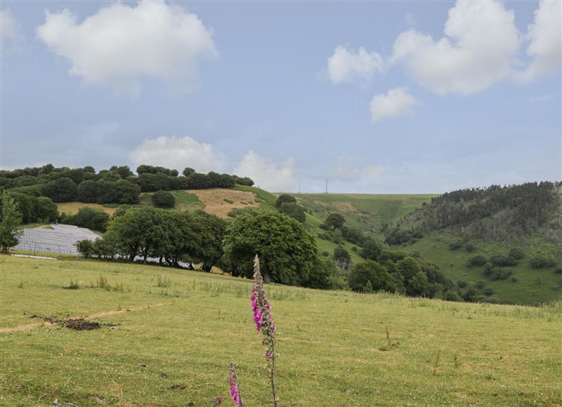 Rural landscape (photo 2) at Penrhiwarwydd Barn, Cwmfelinfach near Pontywaun