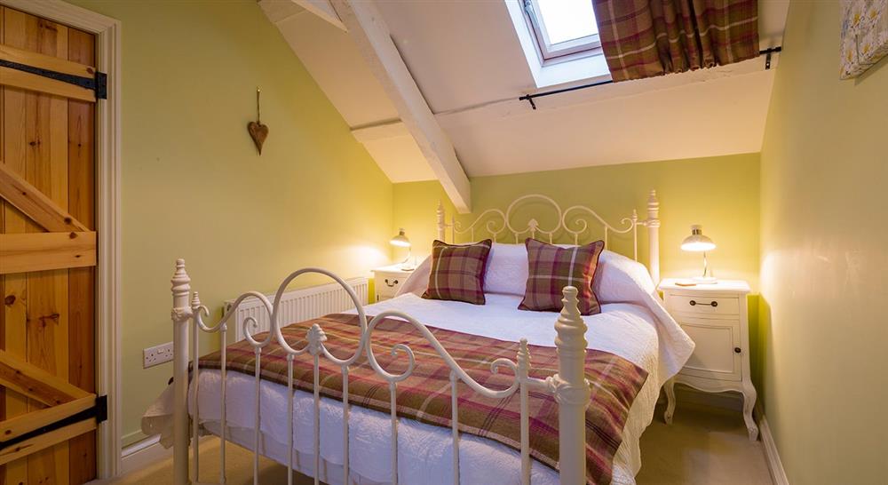 The double bedroom at Penrhyn Mawr in Cemaes Bay, Gwynedd