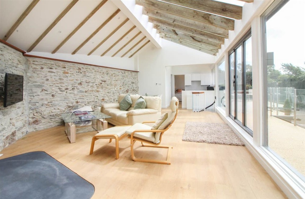 Living area (photo 4) at Penrose Lodge in Newquay, Cornwall