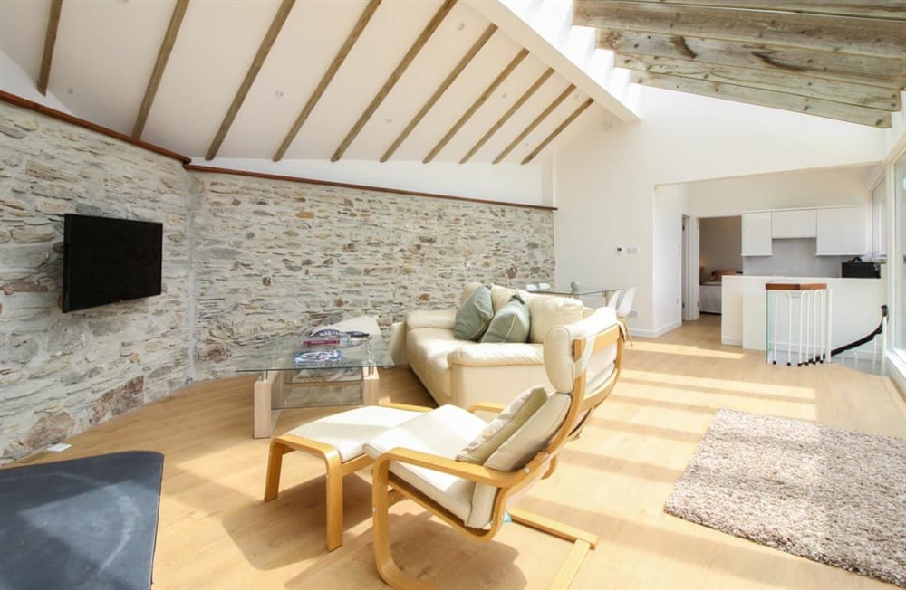 Living area (photo 6) at Penrose Lodge in Newquay, Cornwall