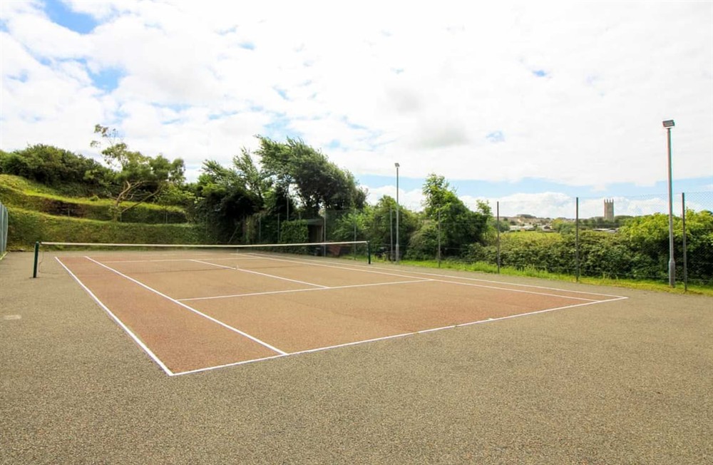 Tennis court (photo 2) at Penrose Lodge in Newquay, Cornwall