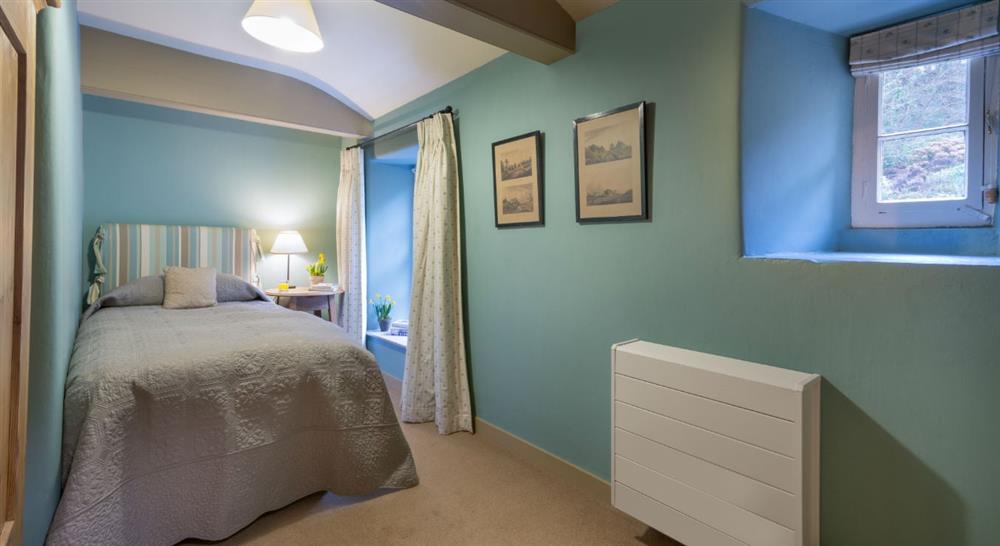 The single bedroom at Penrose Stables in Helston, Cornwall