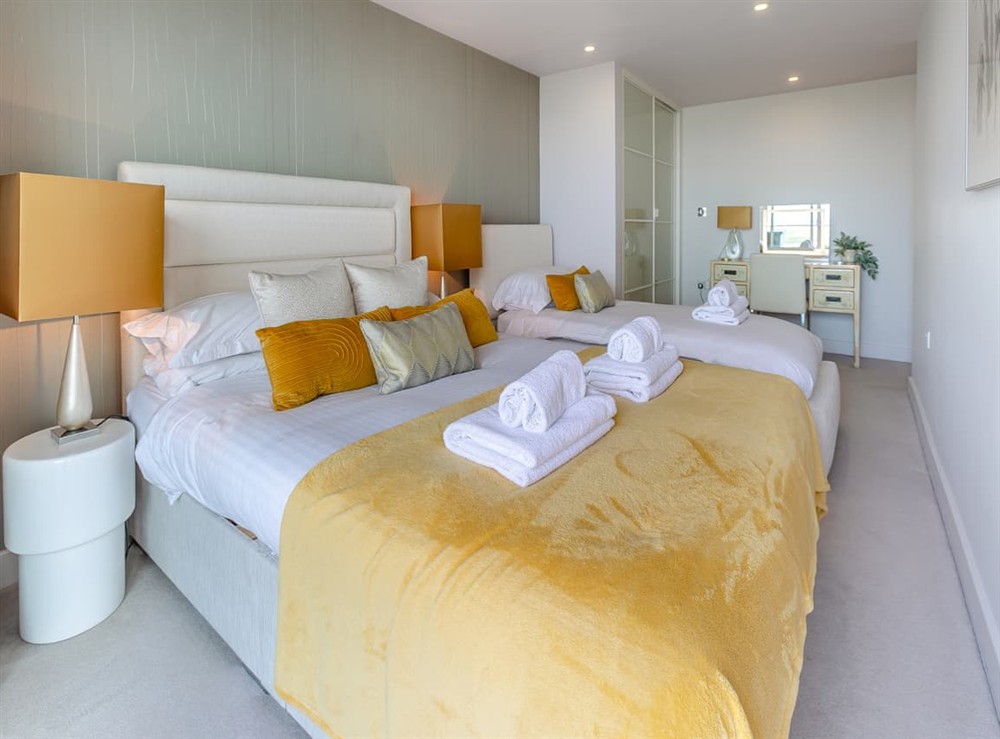 Double bedroom (photo 3) at Penthouse 14 Oceangate in Newquay, Cornwall