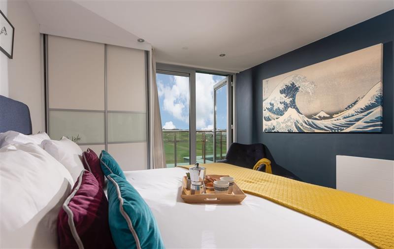 This is a bedroom at Penthouse 53 Zinc (Sleeps 8), Cornwall