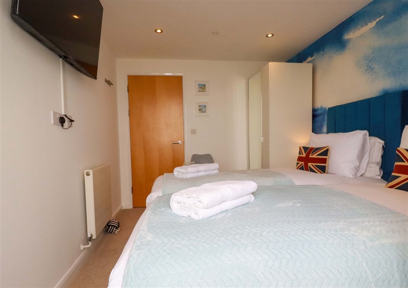 A bedroom in Penthouse @46Zinc - Headland View (photo 4) at Penthouse @46Zinc - Headland View, Newquay
