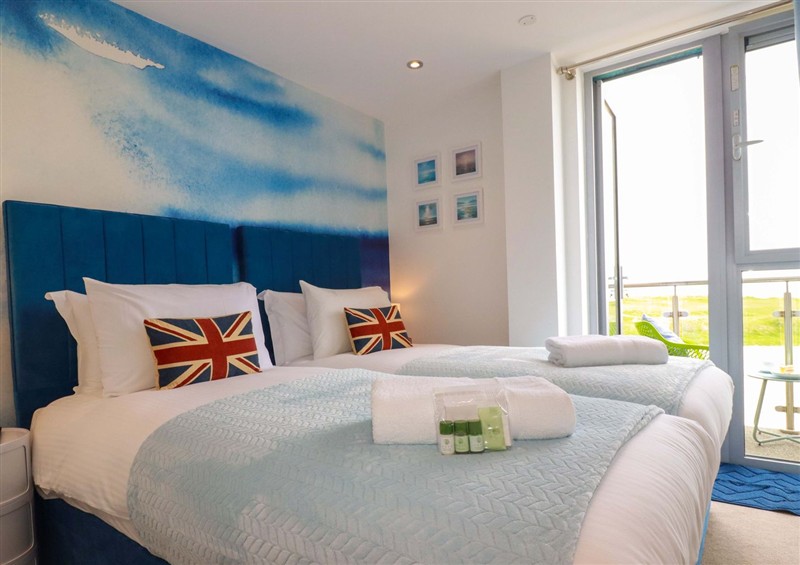 Bedroom at Penthouse @46Zinc - Headland View, Newquay