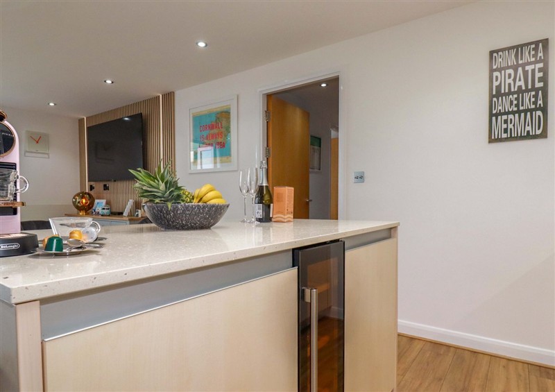 Kitchen at Penthouse @46Zinc - Headland View, Newquay