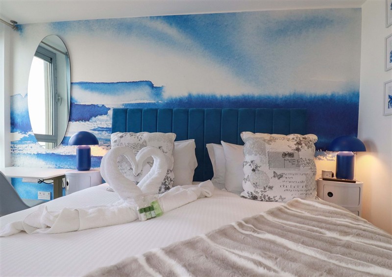 One of the 2 bedrooms at Penthouse @46Zinc - Headland View, Newquay