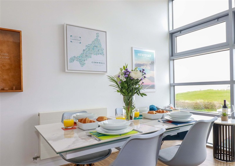 The dining room at Penthouse @46Zinc - Headland View, Newquay