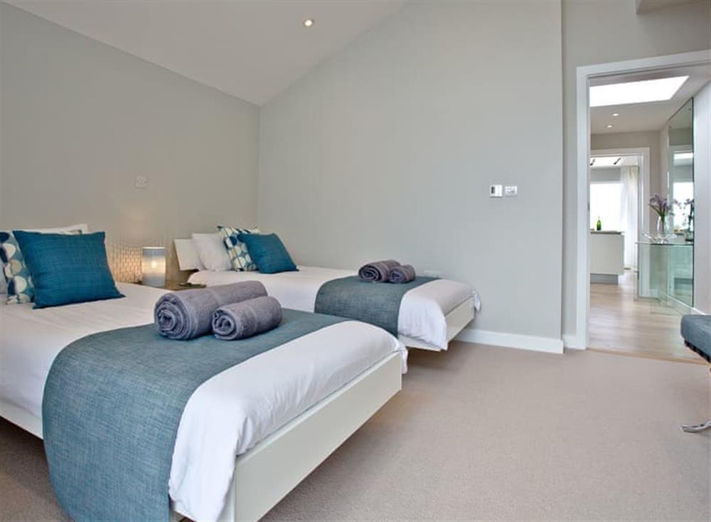Twin bedroom (photo 2) at Penthouse at Fistral in , Newquay