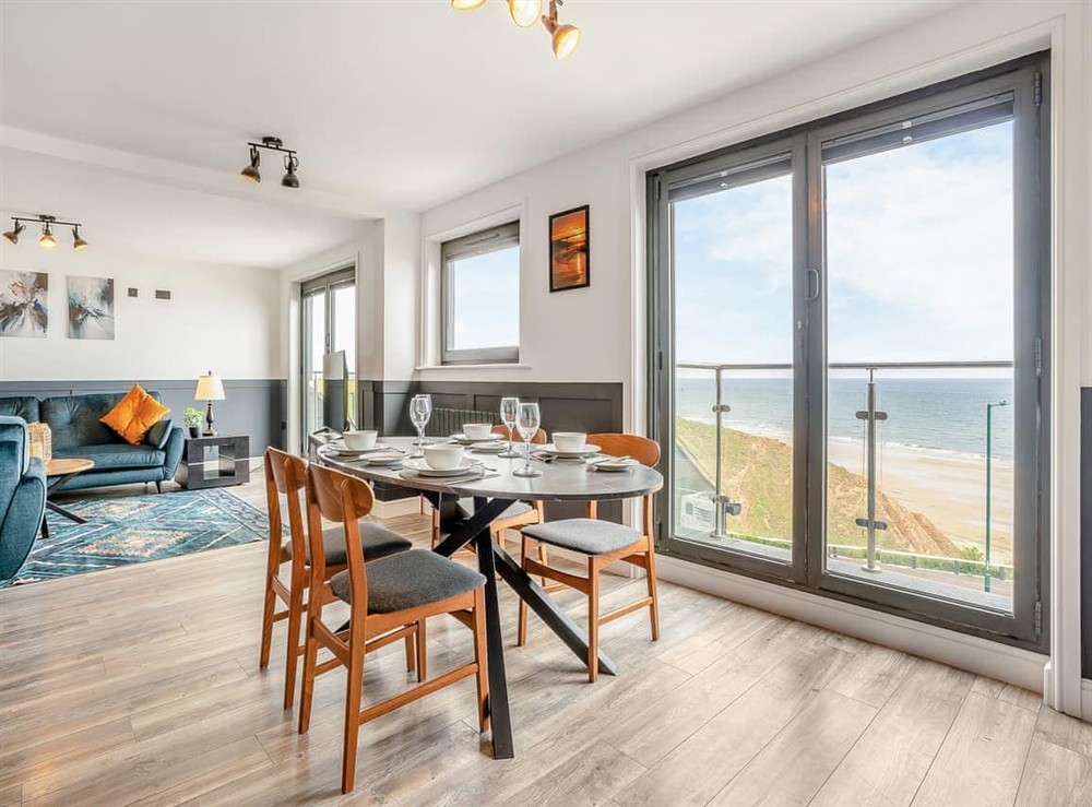 Dining Area at Penthouse North in Saltburn-By-The-Sea, Cleveland