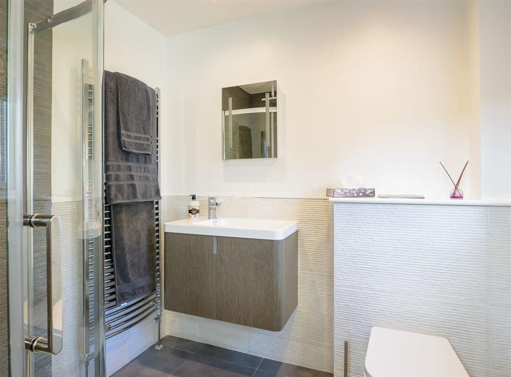 En-suite shower room at Penthwaite in Leyburn, North Yorkshire