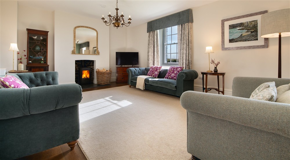 The sitting room (photo 5) at Pentire Head Farmhouse in Polzeath, Cornwall