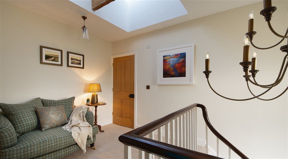 The upstairs landing (photo 2) at Pentire Head Farmhouse in Polzeath, Cornwall