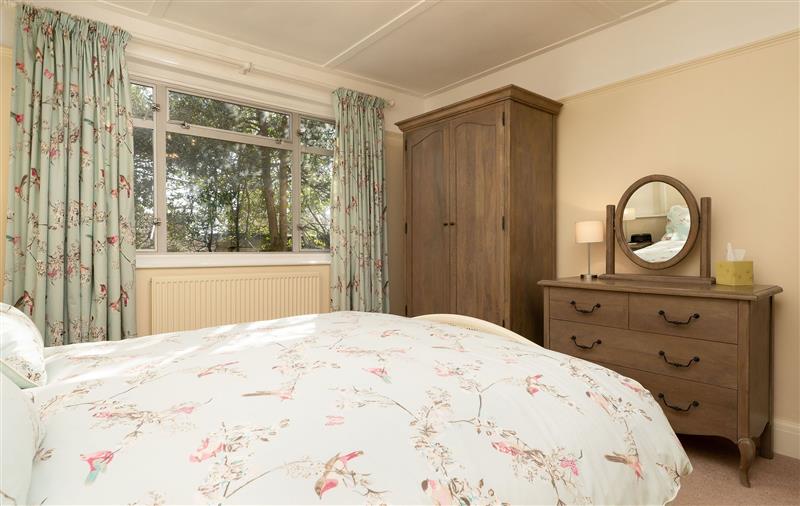 One of the bedrooms at Pentire, Devon