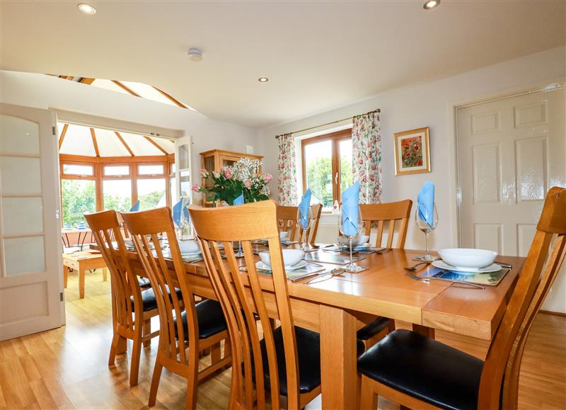 Dining room at Pentire Reach, Crantock