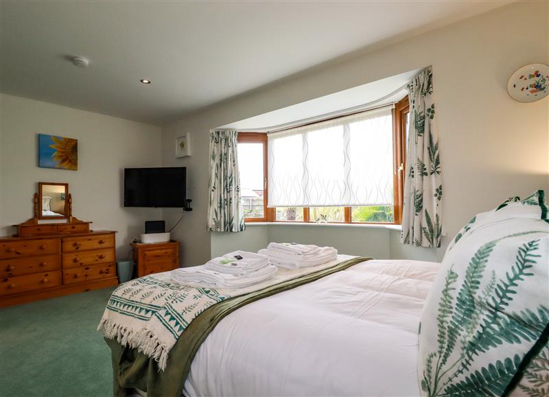 One of the 4 bedrooms at Pentire Reach, Crantock