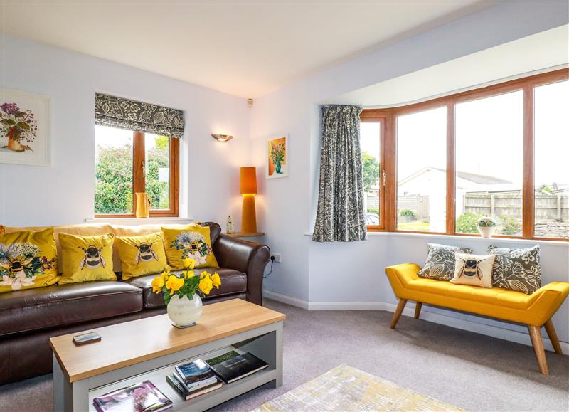 The living area at Pentire Reach, Crantock