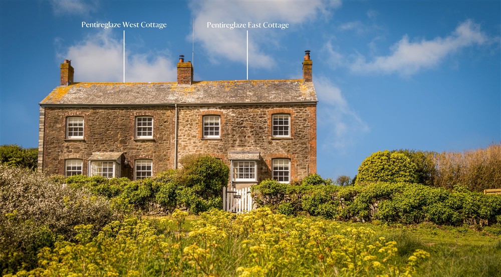 The exterior of Pentireglaze West and East Cottages, Cornwall (photo 2) at Pentireglaze East Cottage in Wadebridge, Cornwall