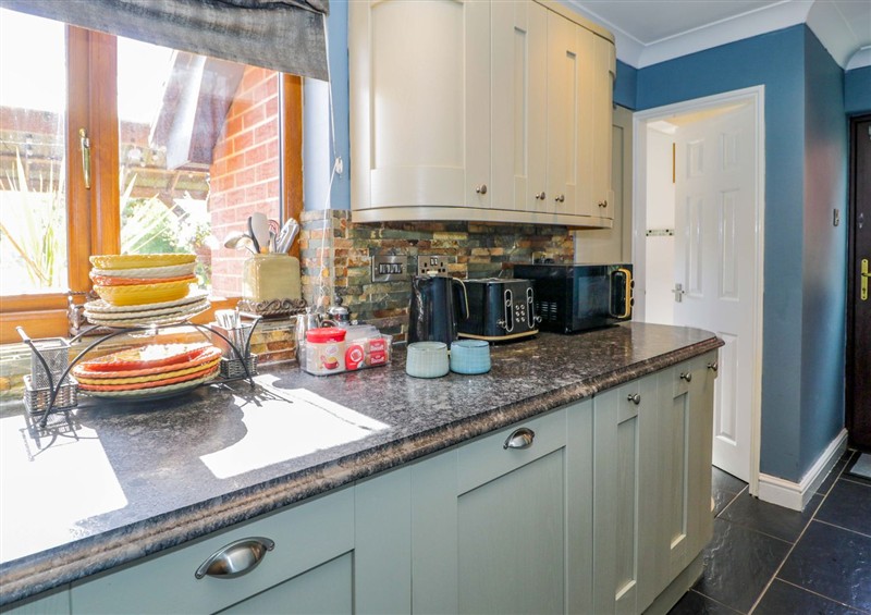 Kitchen at Pentre Country Studio, near Chirk