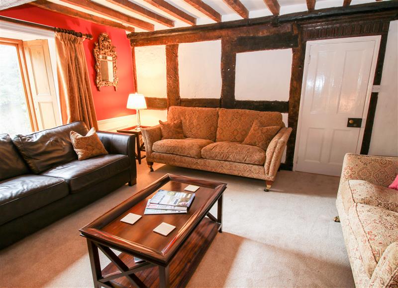 Relax in the living area at Pentre Hall, Bronygarth near Chirk