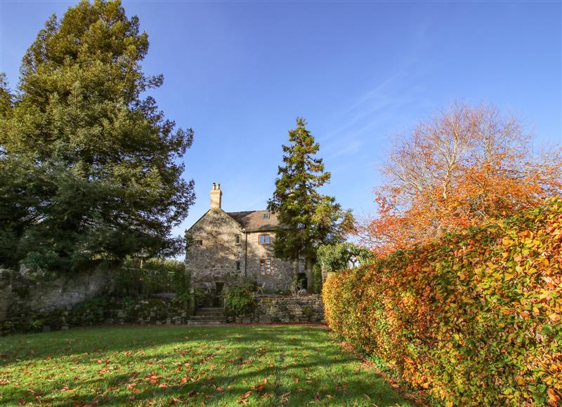 The setting around Pentre Hall at Pentre Hall, Bronygarth near Chirk