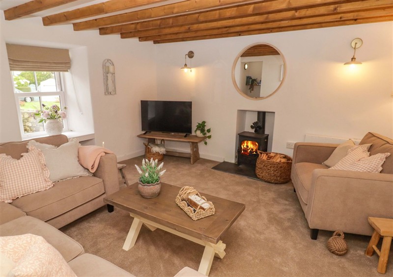 Enjoy the living room at Pentwyn, Solva