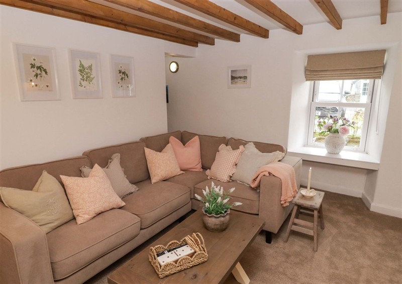 The living area at Pentwyn, Solva