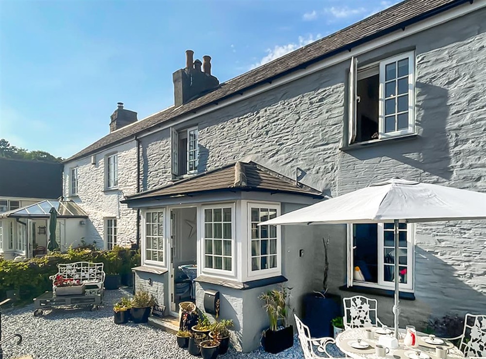 Exterior at Penty Lowen in St Mawes, Cornwall