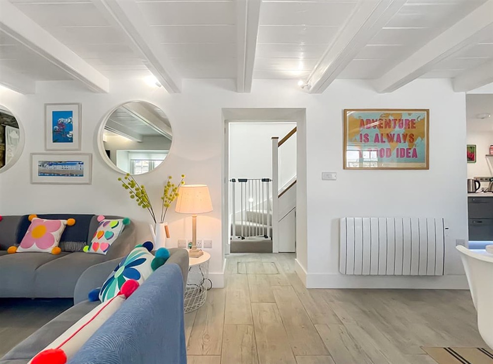 Open plan living space (photo 2) at Penty Lowen in St Mawes, Cornwall