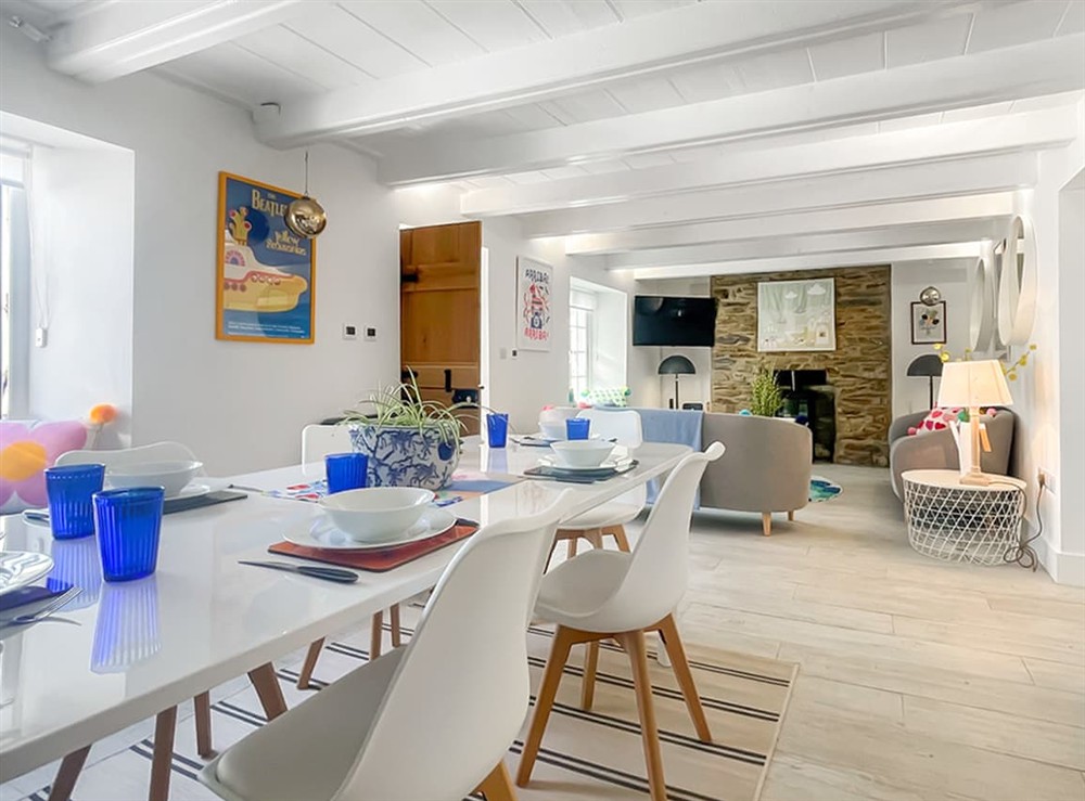 Open plan living space (photo 3) at Penty Lowen in St Mawes, Cornwall