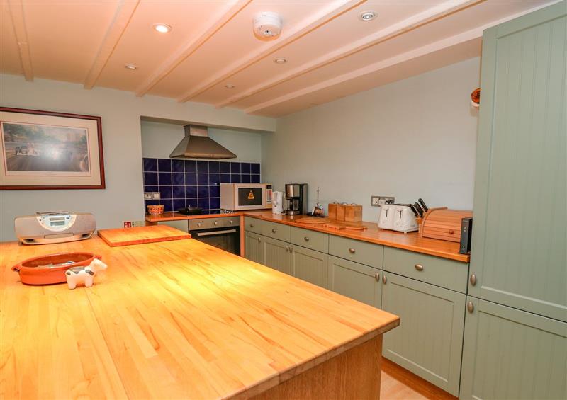 The kitchen at Penybont  Apartment, Clarach near Bow Street