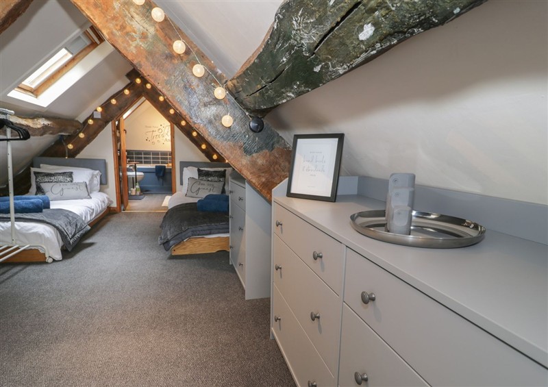 One of the 2 bedrooms at Penygrisiau, Barmouth
