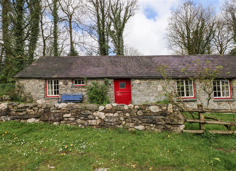 Rural landscape at Penyrallt Fach Cottage, Pentre-Cwrt